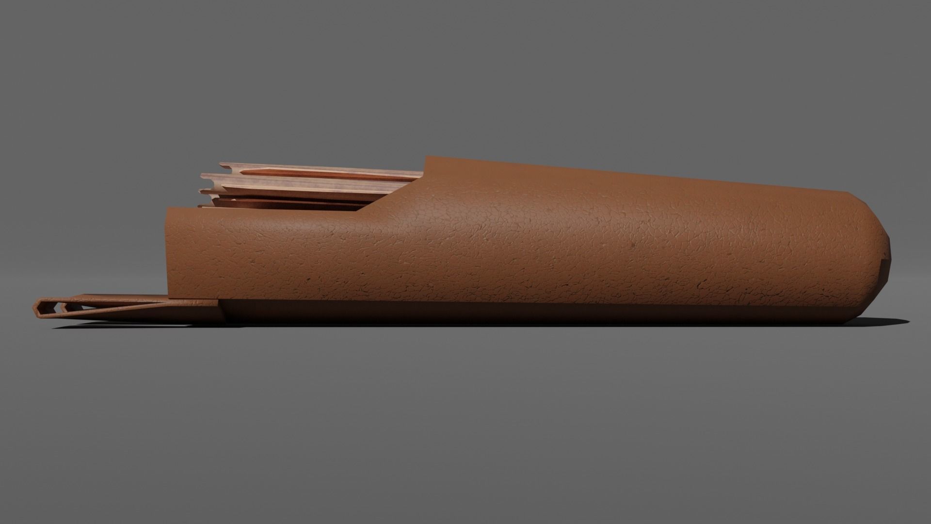 Siege Crossbow Low-poly 3D model_16