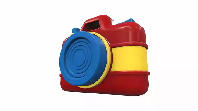 Plastic baby toy camera