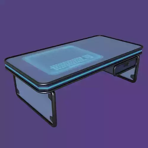 Futuristic Workspace Holo-Desk