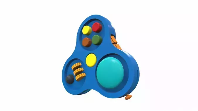 Plastic baby toy fidget spinner