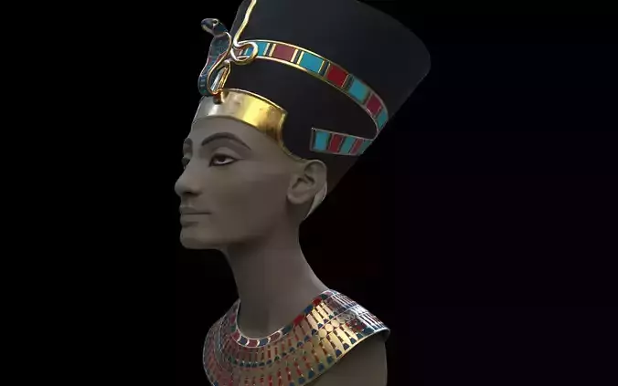 Nefertiti Bust - Restoration