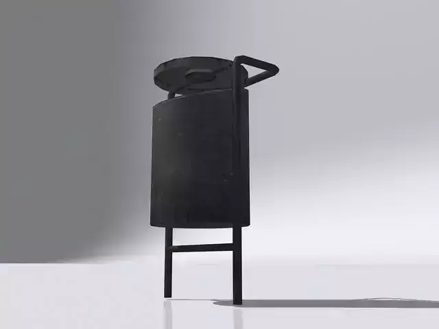 Dustbin trash can
