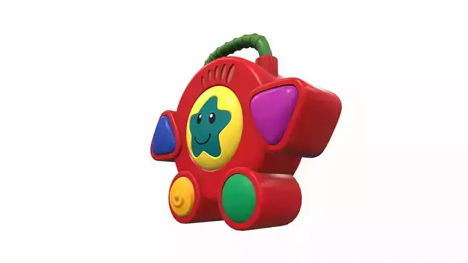 Plastic baby toy musical