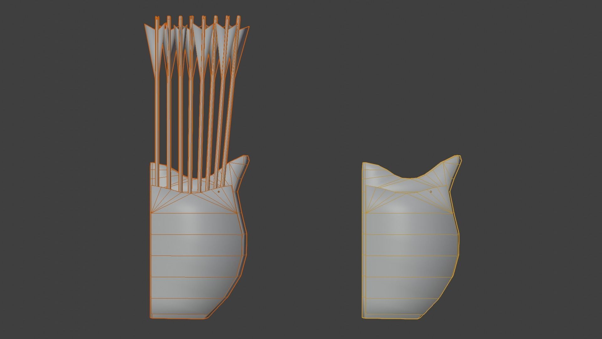 Medieval Bows and Crossbows 3D Model Collection_21