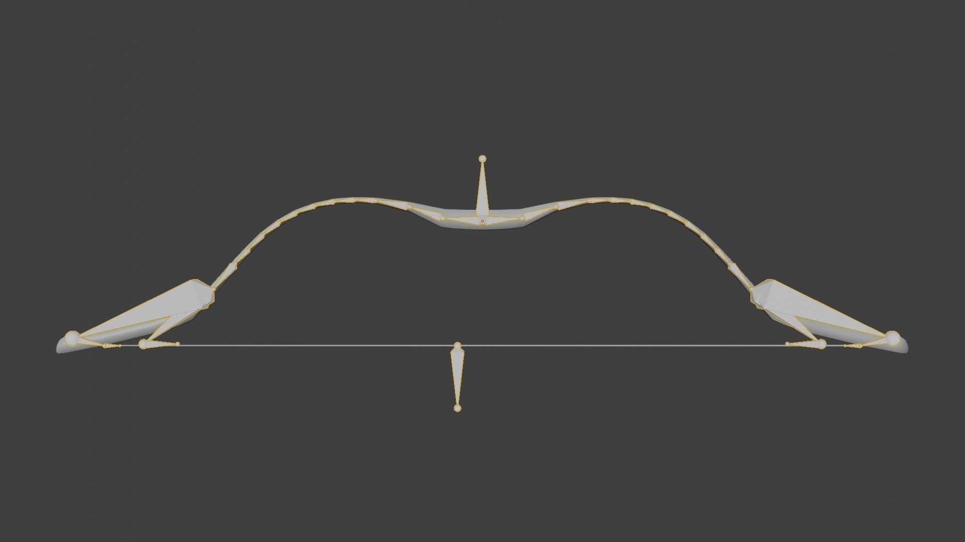 Medieval Bows and Crossbows 3D Model Collection_15