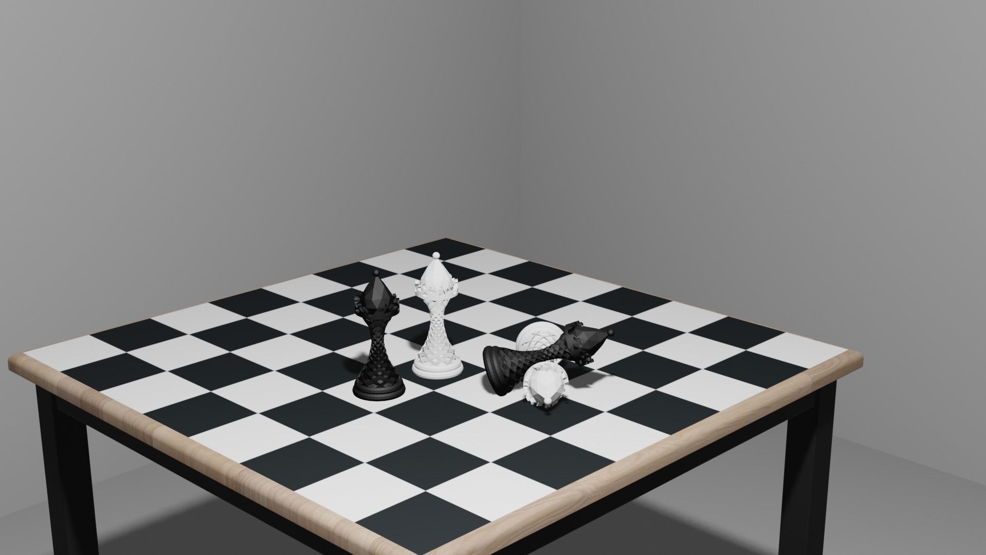 Paradigm Chess30 Dragon Bishop 3d printable 3D print model_1