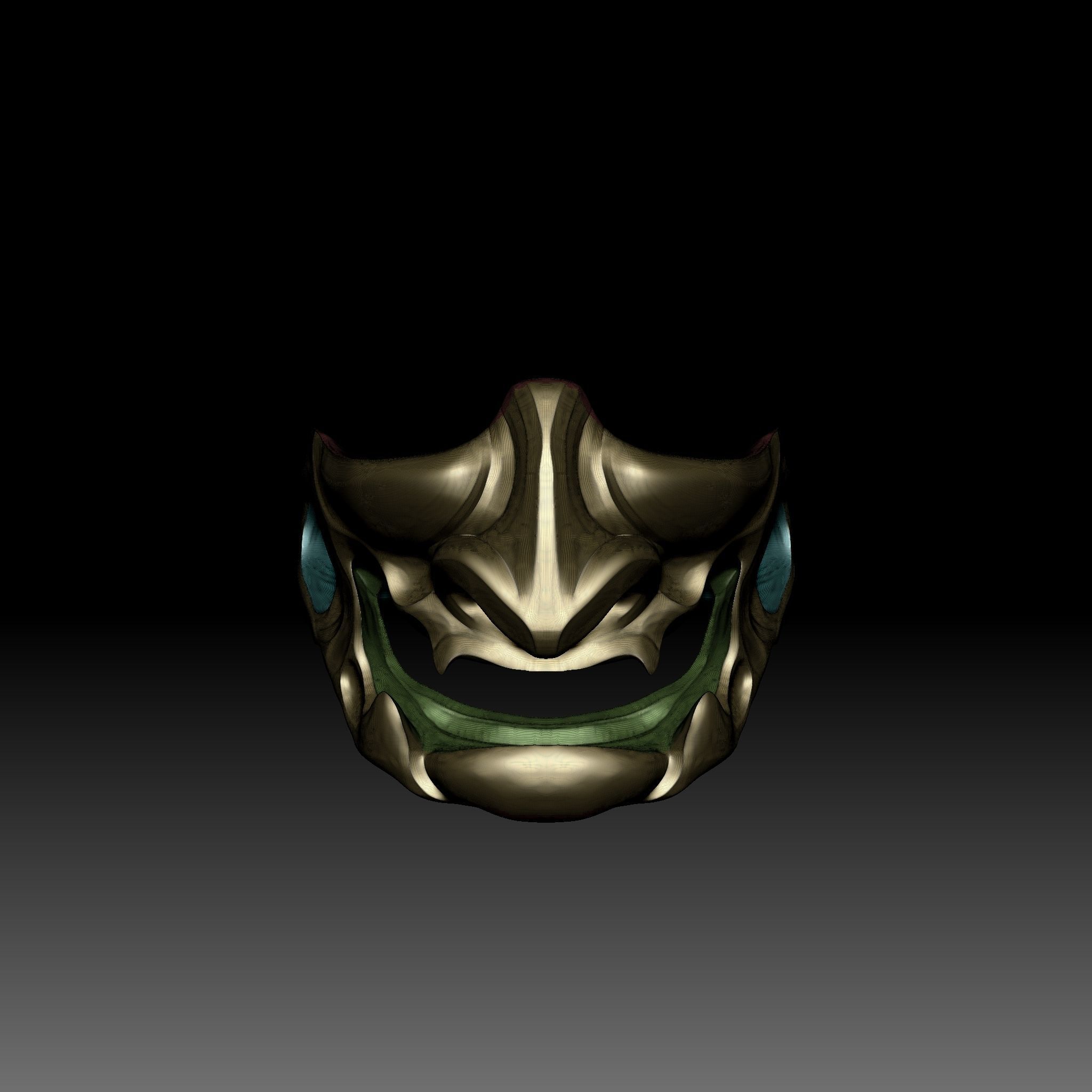 Samurai Ring 3D print model_6