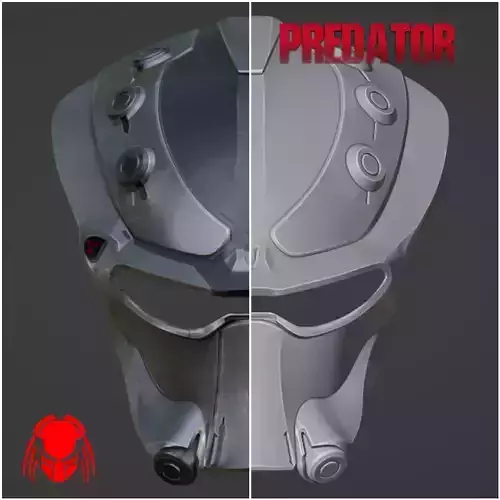 Predator Cyclone mask 3D print model