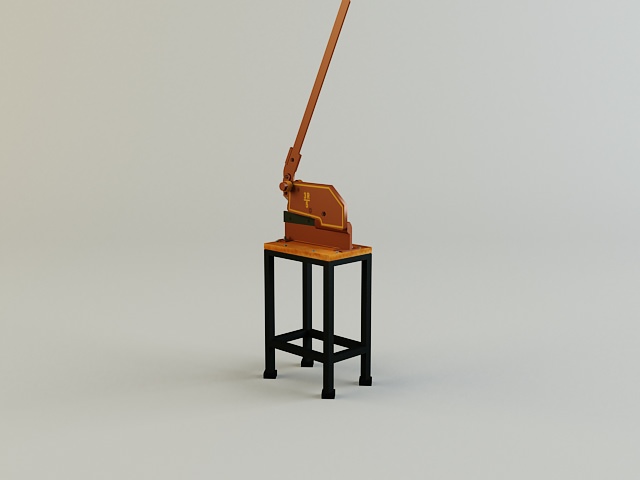 Cutter Tool 3D model_3