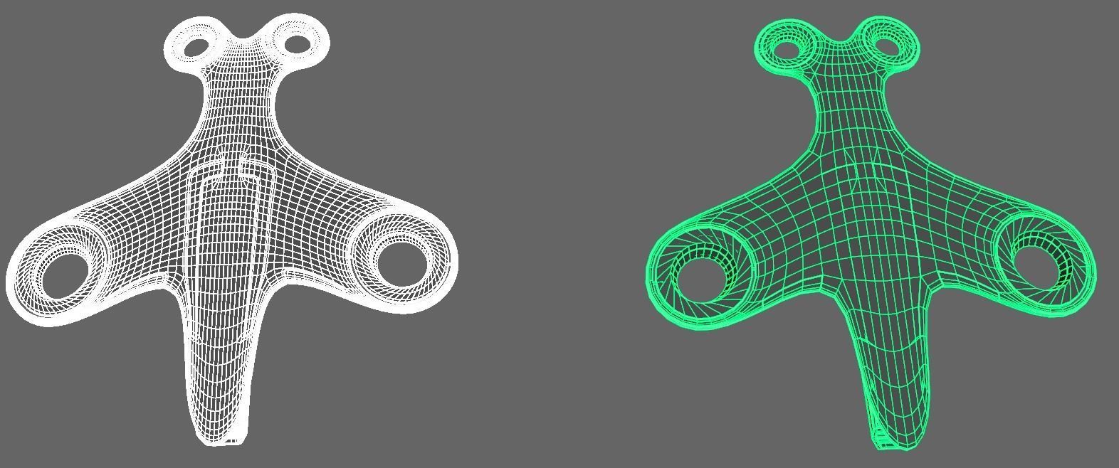 Bladeless Military Drone Low-poly 3D model_18