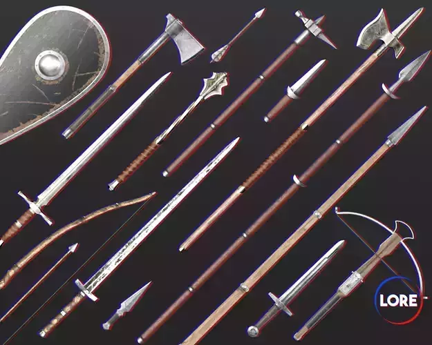 Medieval Collection Weapons Variety Pack 