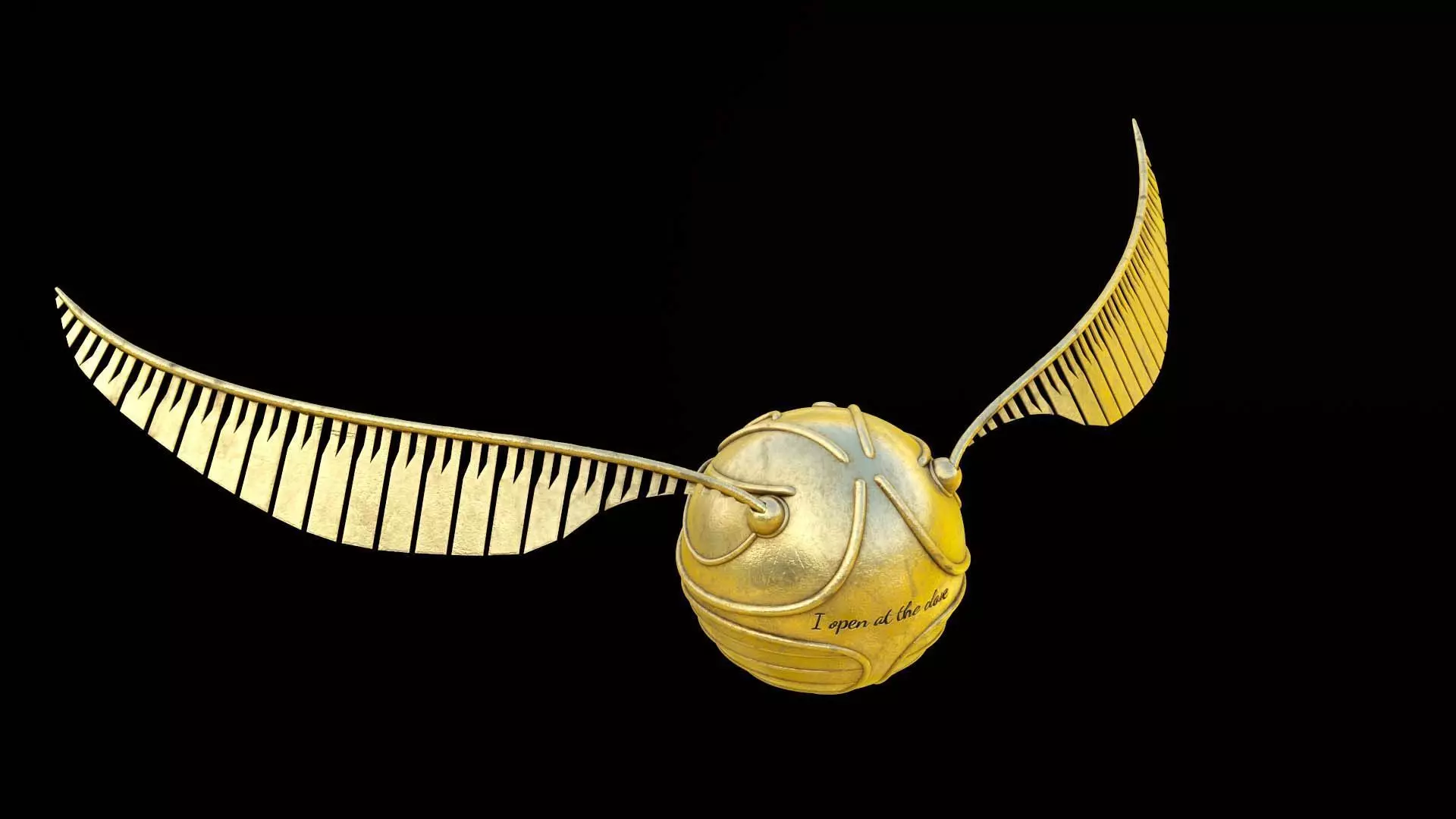 Harry Potter Golden Snitch 3D model