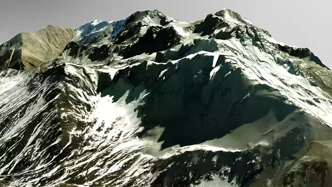 Mountain landscape Mkyara Subashi