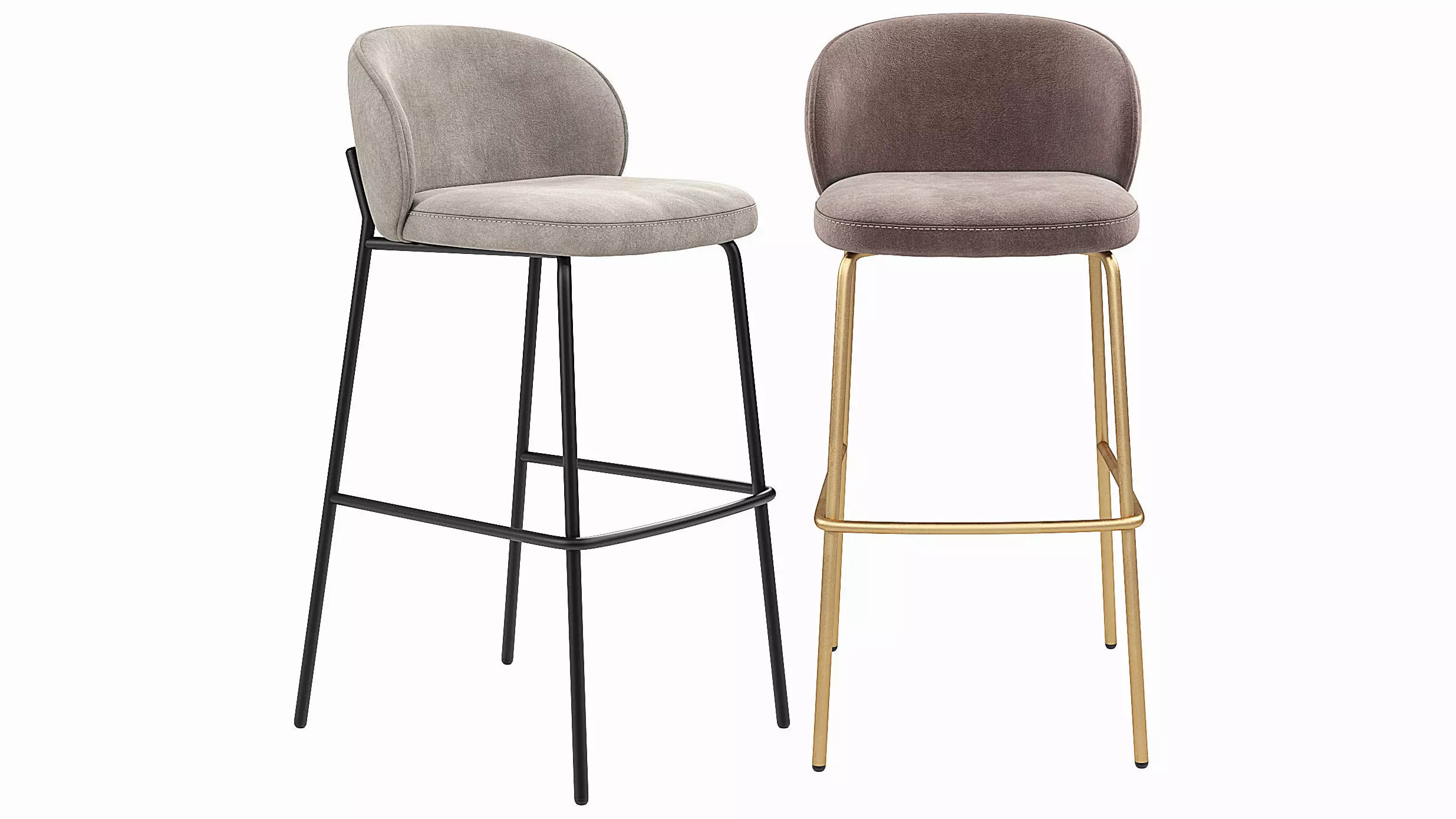 Princeton BoConcept Bar Stool 3D model_0