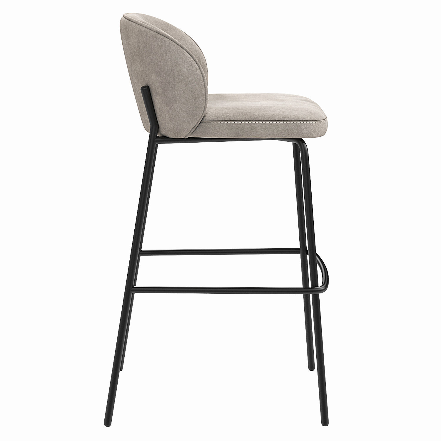 Princeton BoConcept Bar Stool 3D model_5