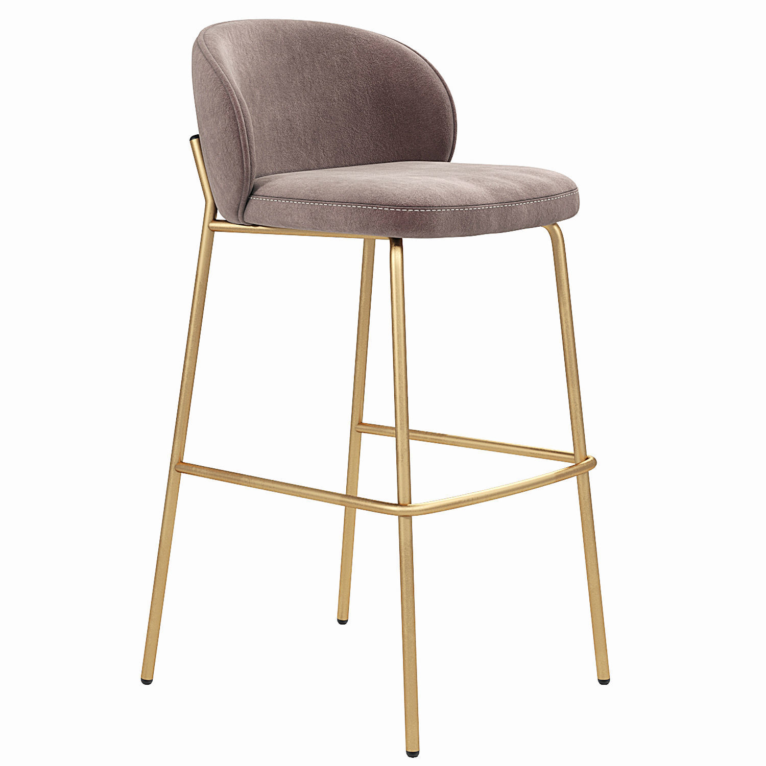 Princeton BoConcept Bar Stool 3D model_7