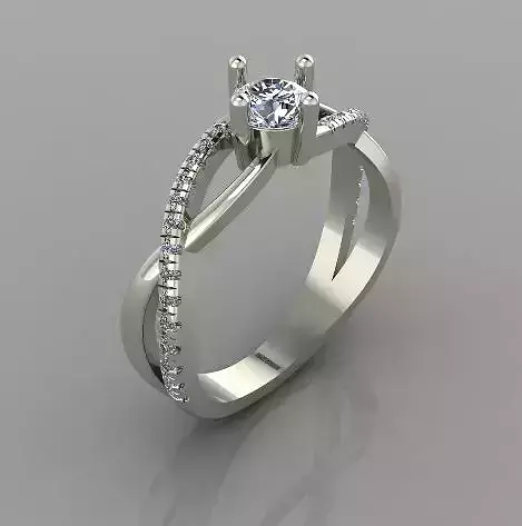 Ring For women 3d print model