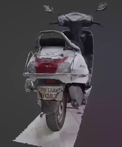 3d scan of bike