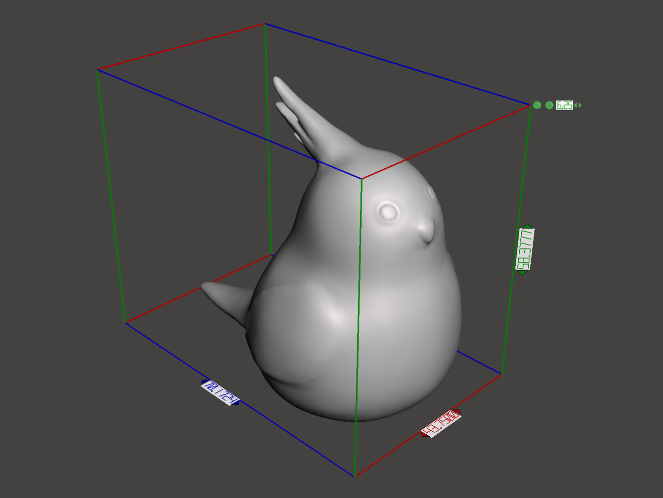 Cockatiel 3D print model_1