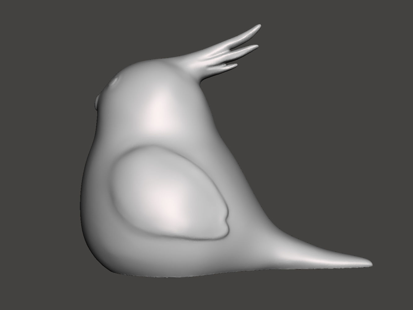 Cockatiel 3D print model_3