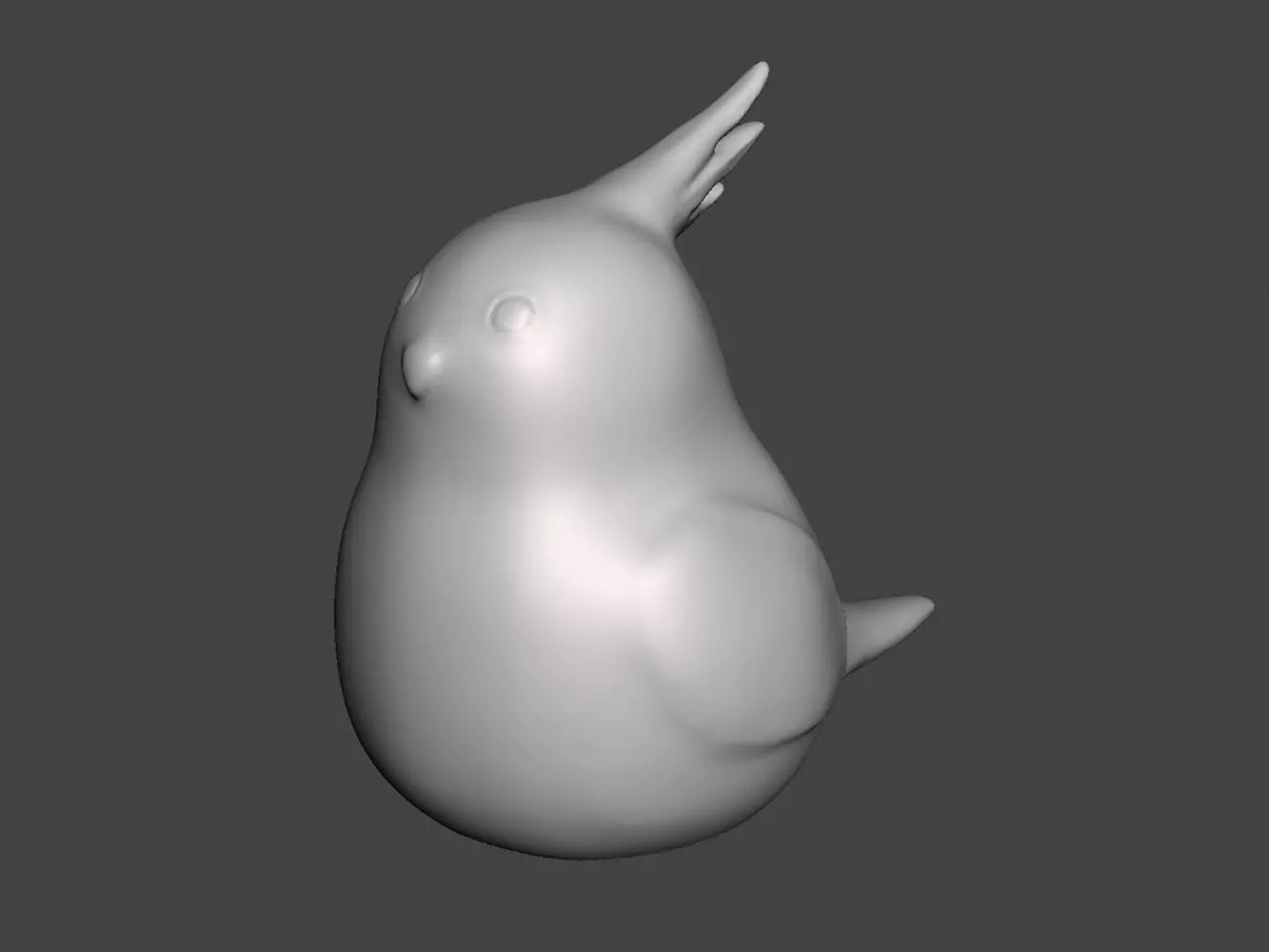 Cockatiel 3D print model_0