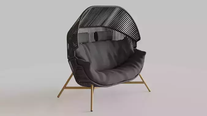 Outdoor Cocoon Sofa 3D model