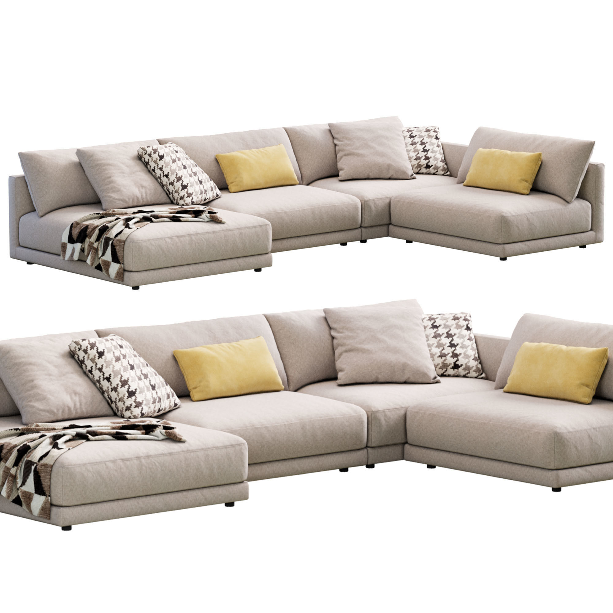 Sofa Katarina By Blanche 3D model_11