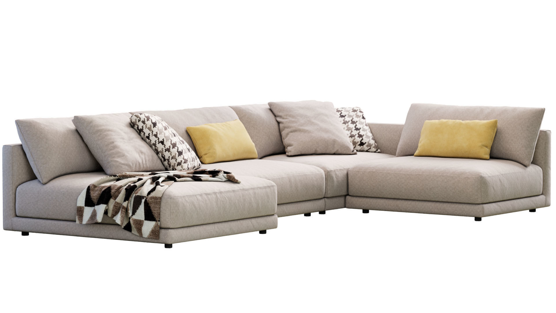 Sofa Katarina By Blanche 3D model_2