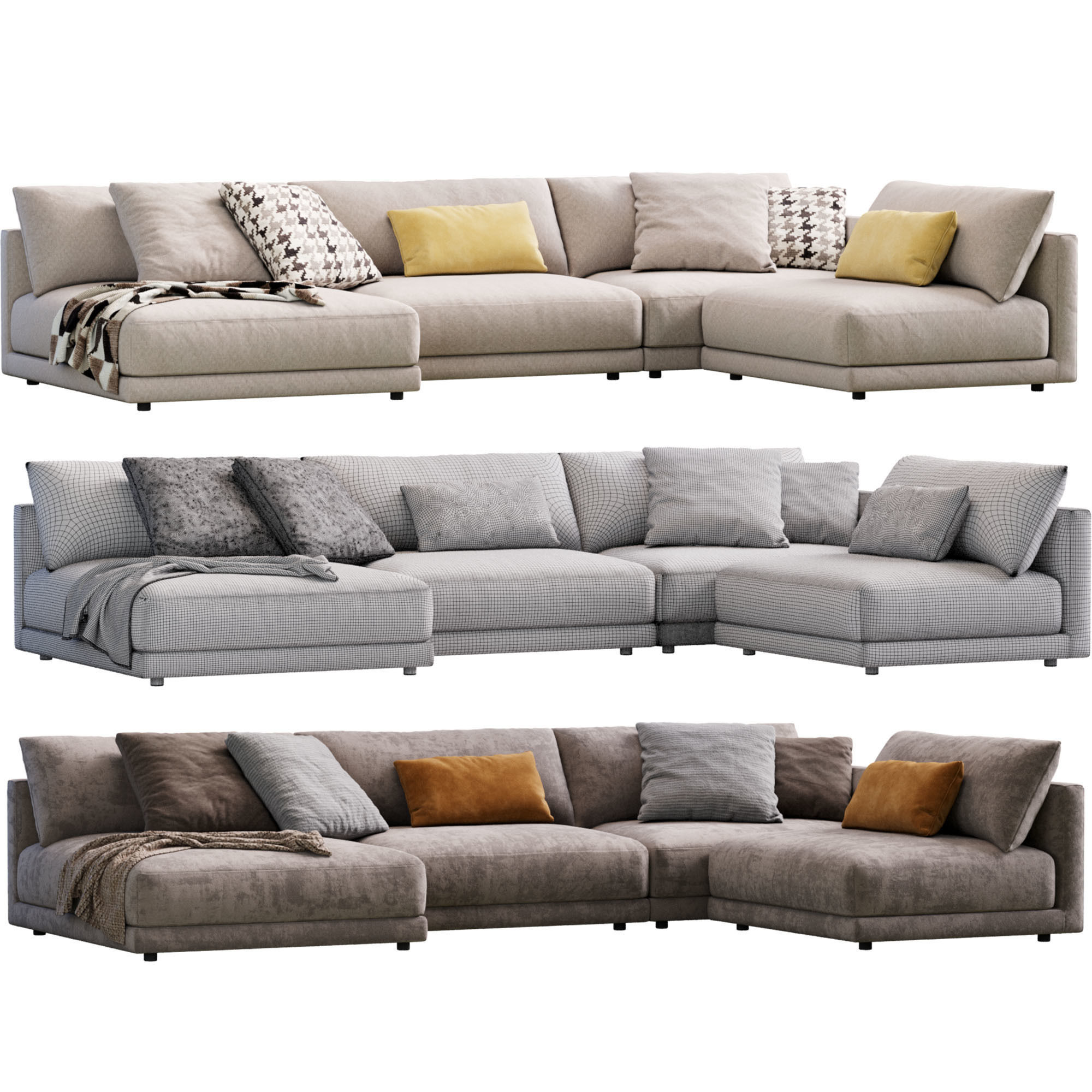 Sofa Katarina By Blanche 3D model_10