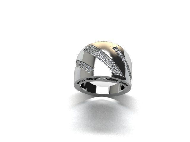ring jewelry 3D print model_2