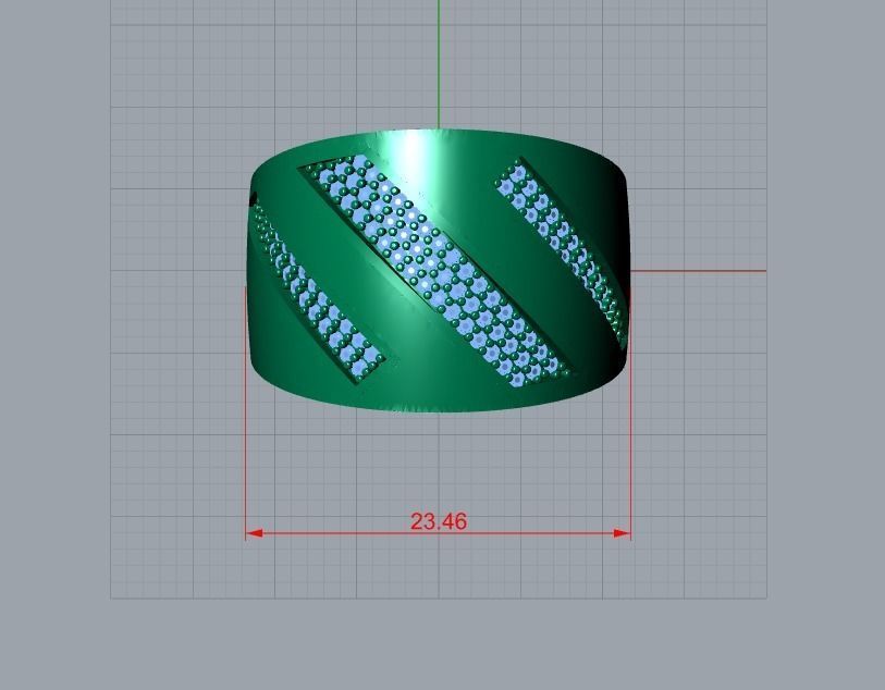 ring jewelry 3D print model_8