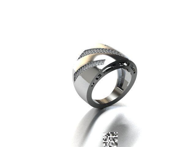 ring jewelry 3D print model_4