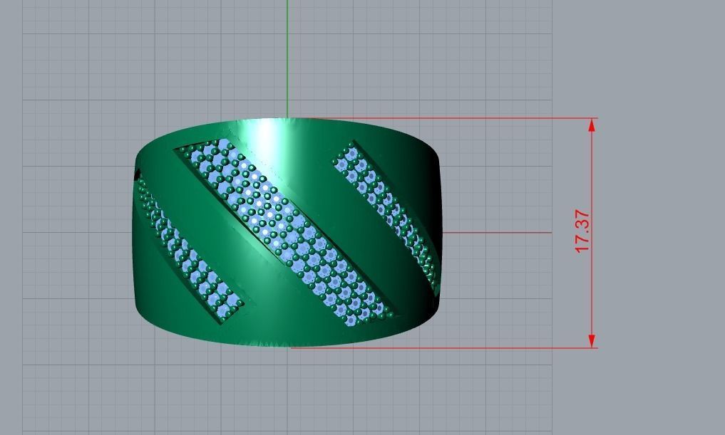 ring jewelry 3D print model_7