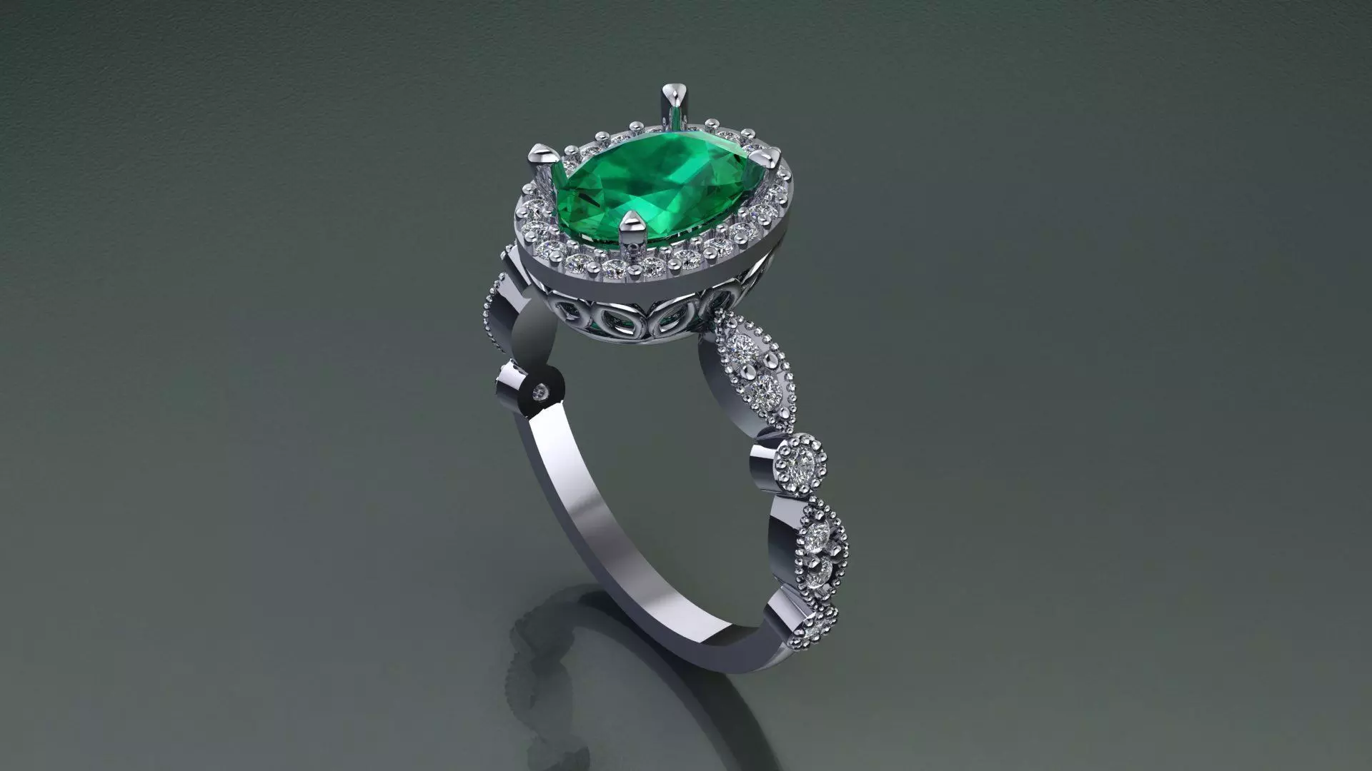 Wedding green Free 3D print model
