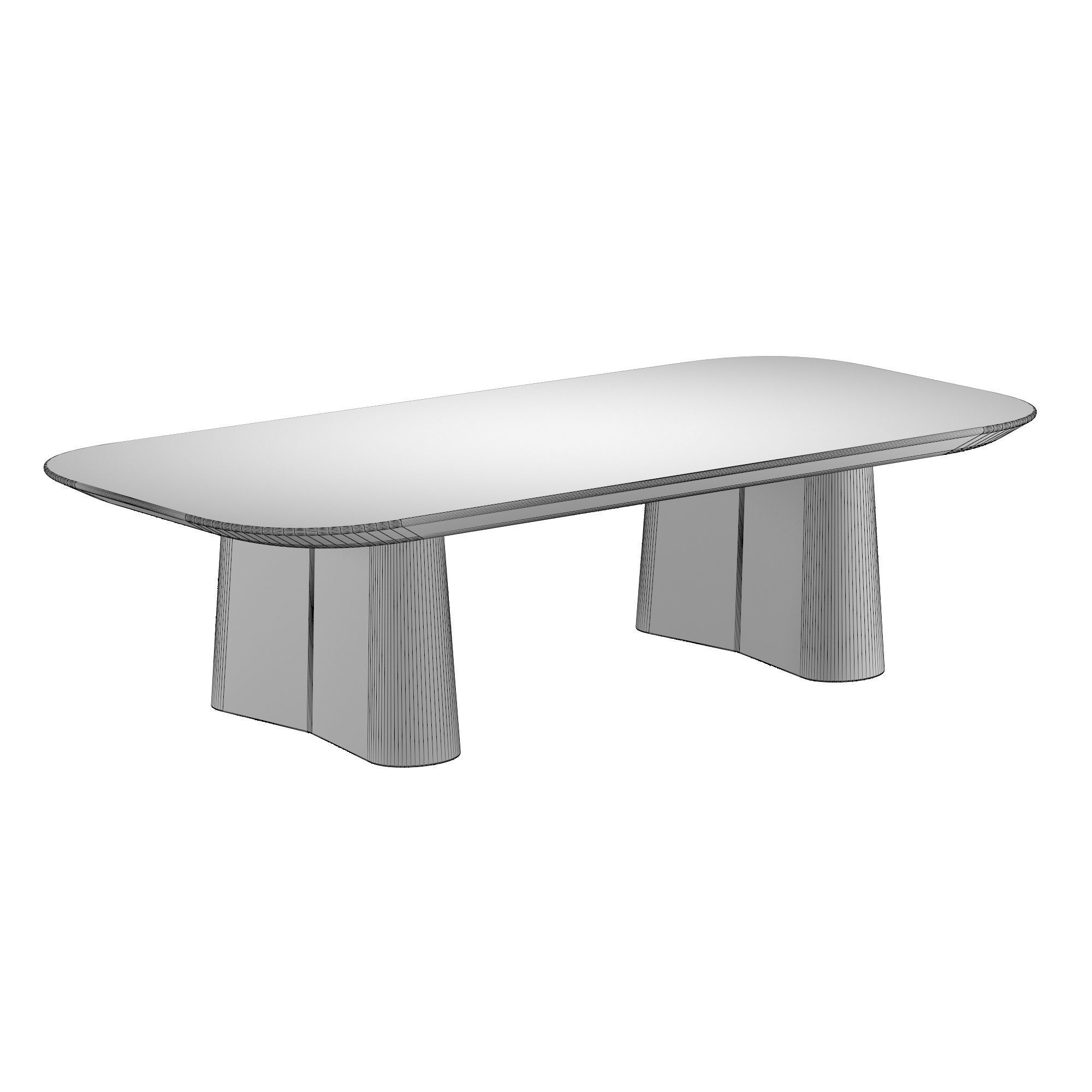 Dining Table Semkay 3D model_5