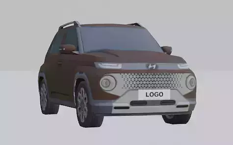 HYUNDAI CASPER LOWPOLY