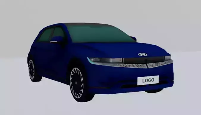 HYUNDAI IONIQ5 LOWPOLY