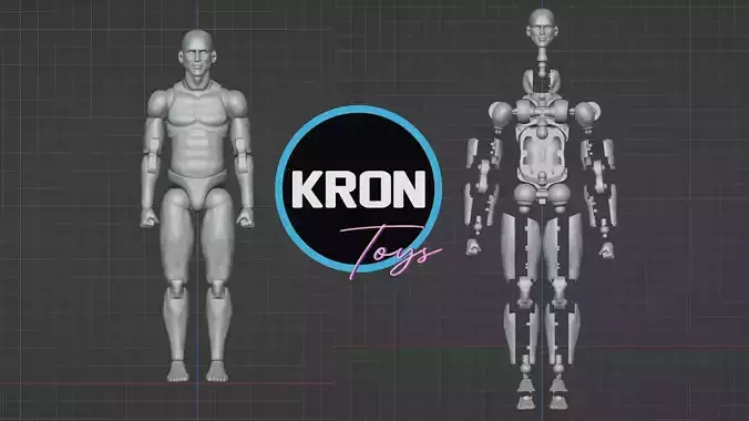 KRON MAN 3D print model
