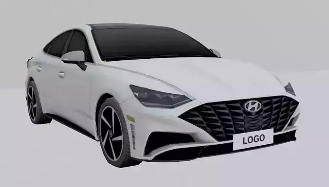 HYUNDAI SONATA LOWPOLY