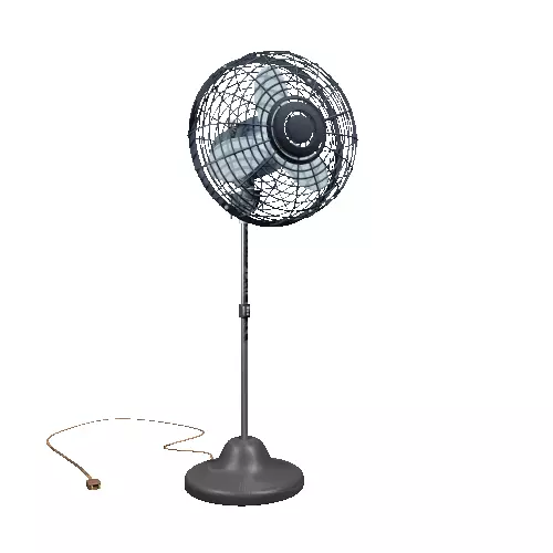 Upright Floor Fan 3D model