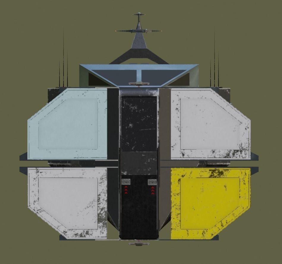 Plaustrum-class Medium Container Ferighter 3D model_5