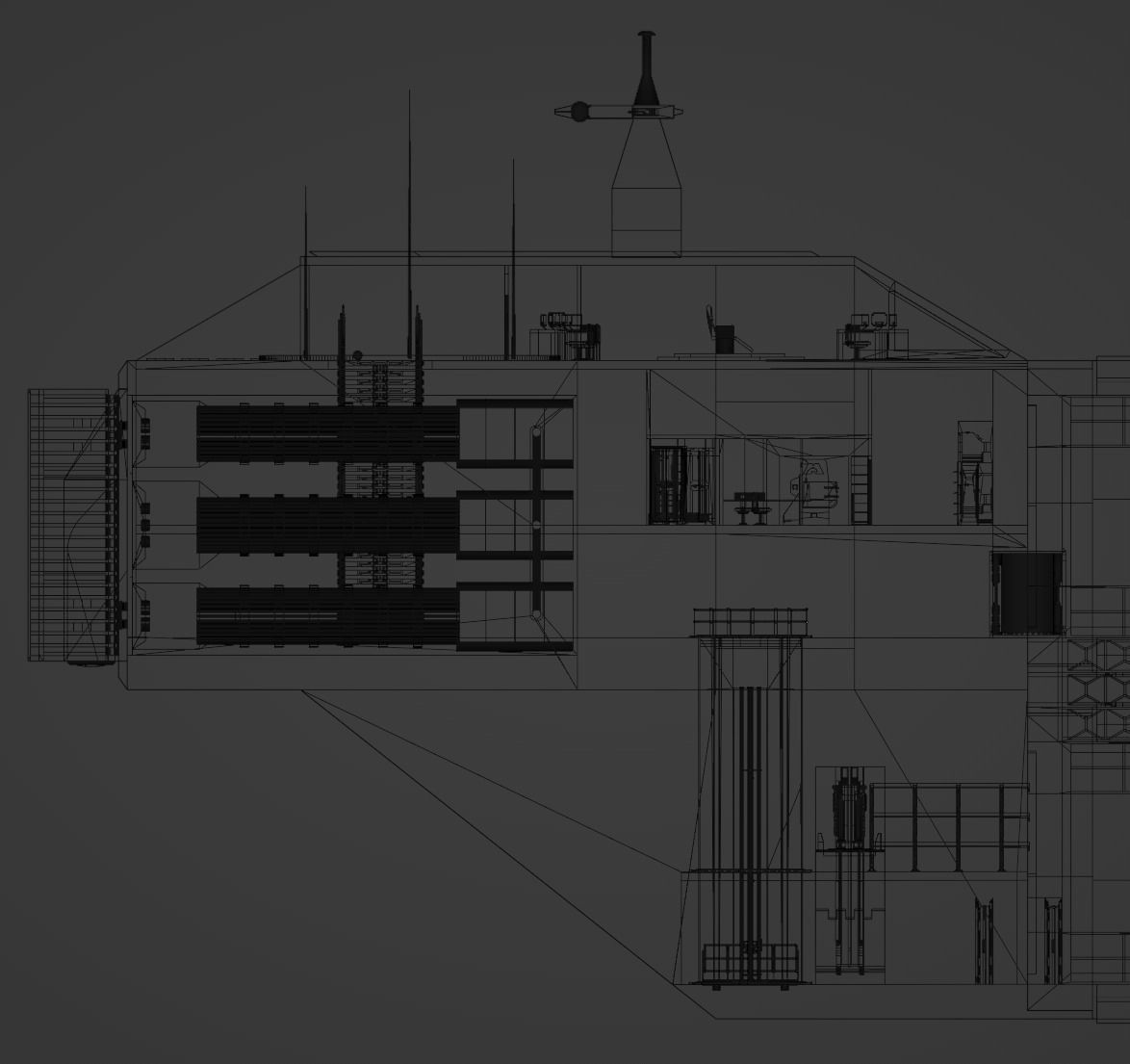 Plaustrum-class Medium Container Ferighter 3D model_28