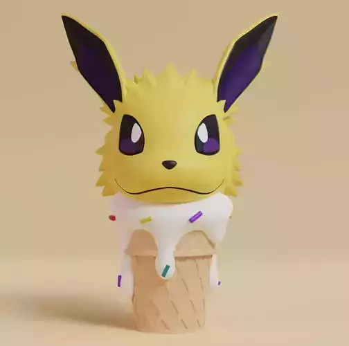 Pokemon - Ice Cream Jolteon