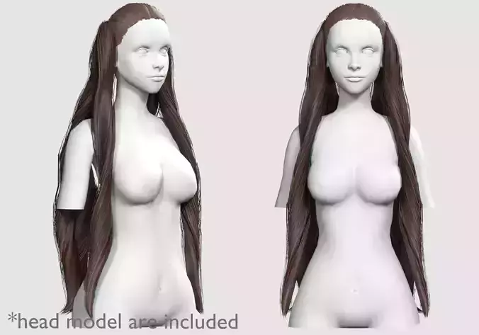 Wavy Long Hairstyle V12144 