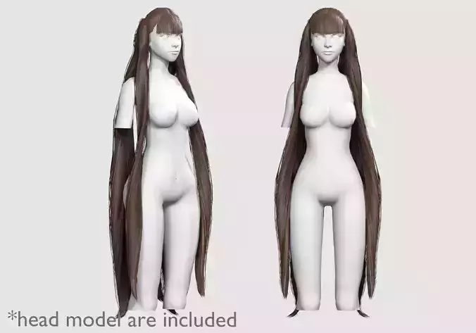 Very Long Hairstyle V13053 