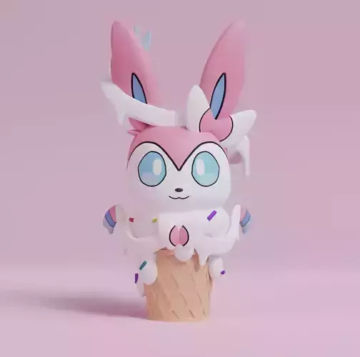 Pokemon - Ice Cream Sylveon