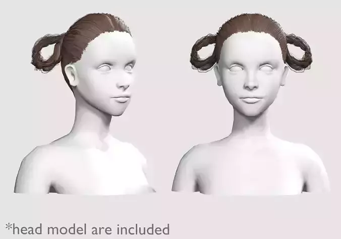 Cute Braids Hairstyle V8748 