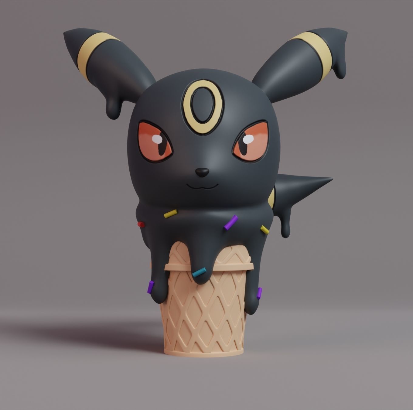 Pokemon - Ice Cream All Eeveelutions 3D print model_16