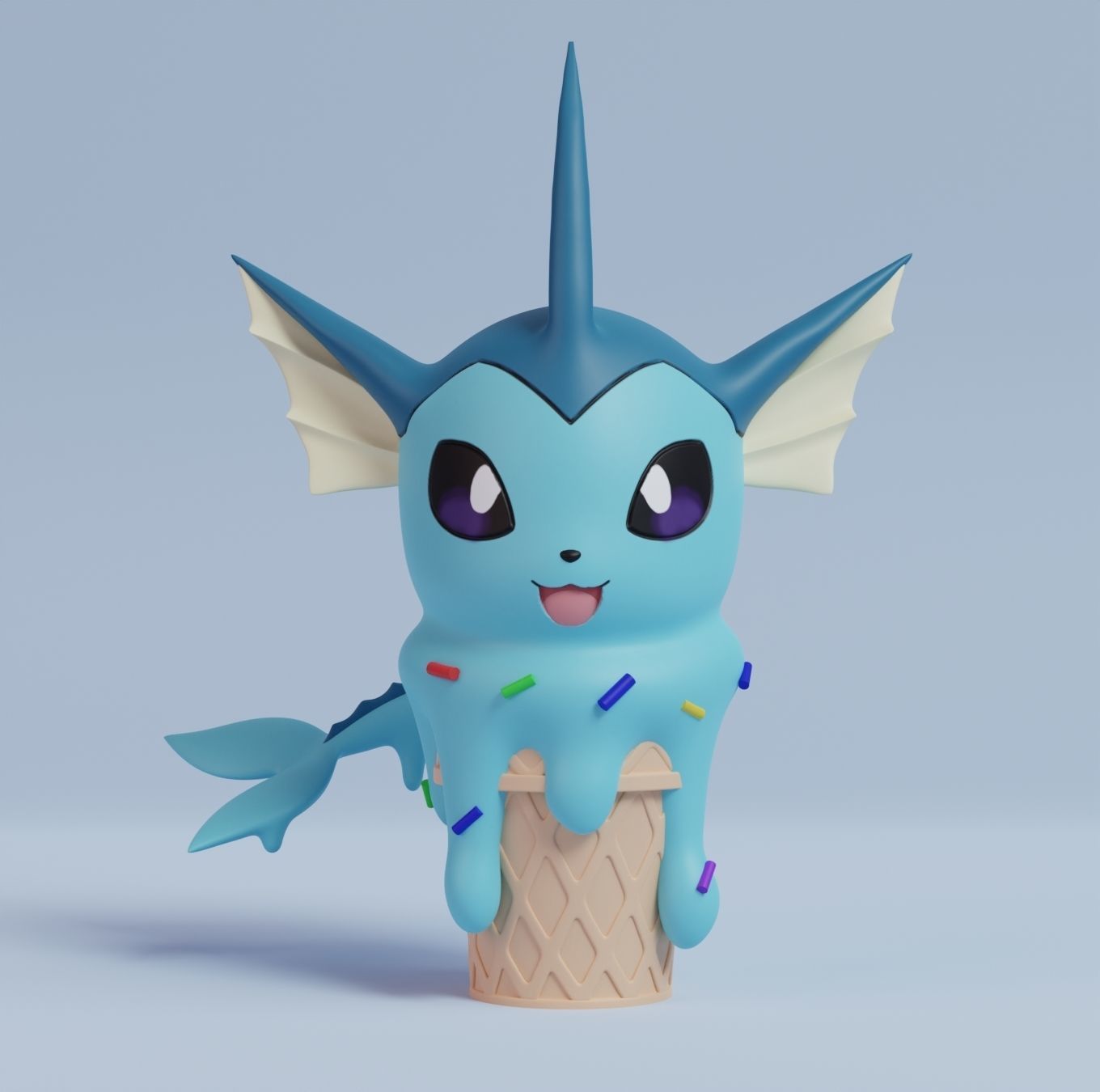 Pokemon - Ice Cream All Eeveelutions 3D print model_22