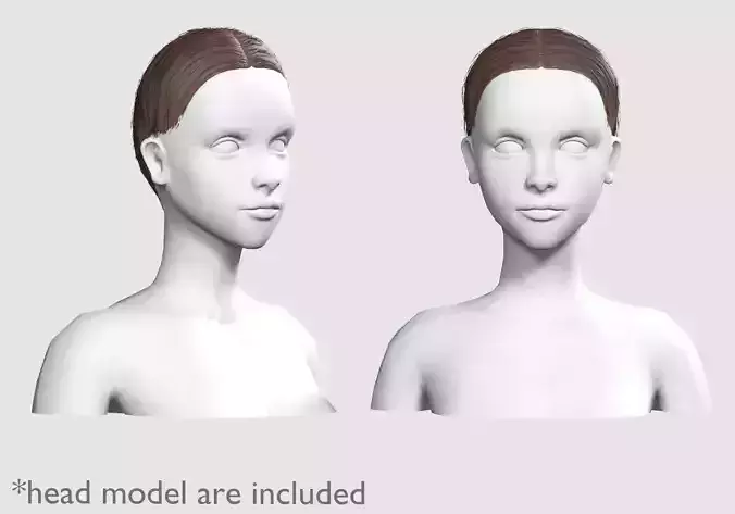 Basic Hairline Hairstyle V3852 